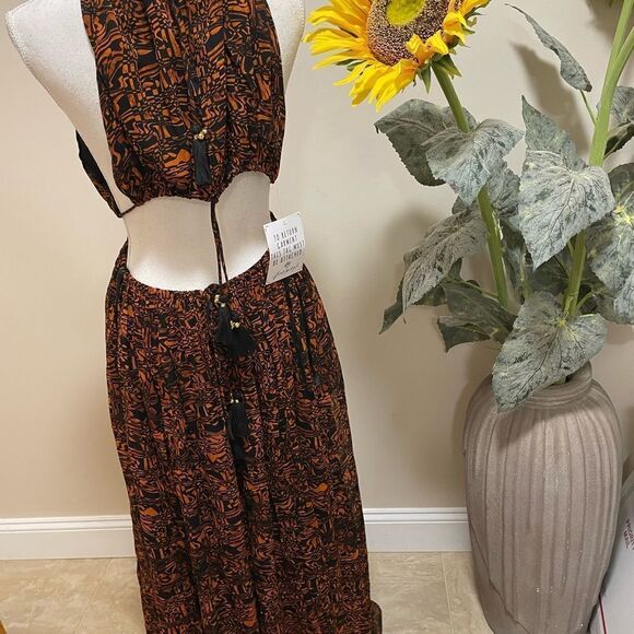 Free People Holy Smokes maxi dress size L - Picture 7 of 15